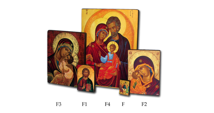Icône de Saint Christophe - Vente d'icônes religieuses